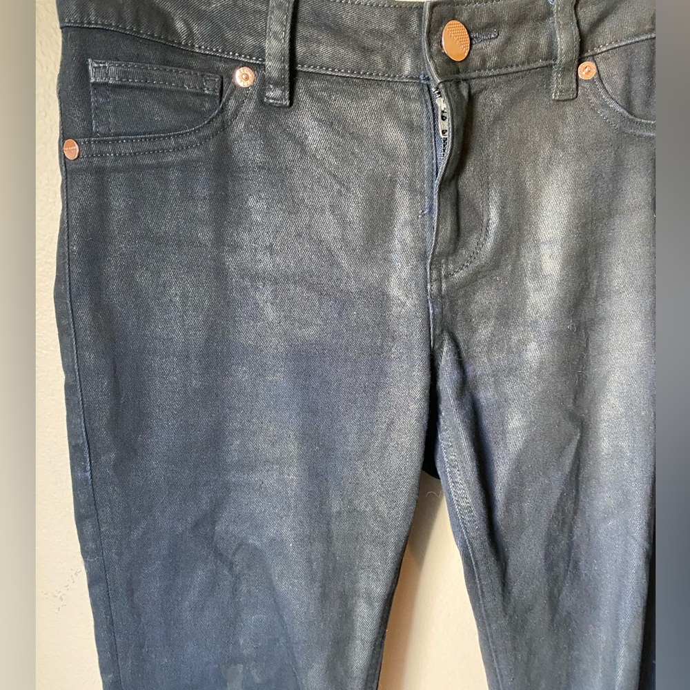 Ted Baker Metallic Coated Ombray Skinny Jeans - Picture 3 of 5